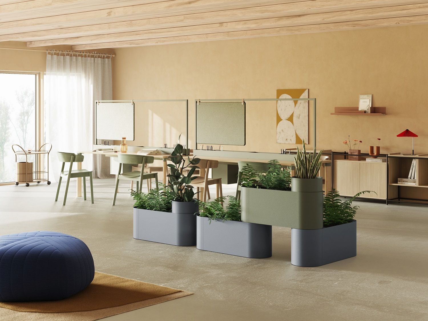 Plant Here plant box / flower pot Mizetto QUICK SHIP