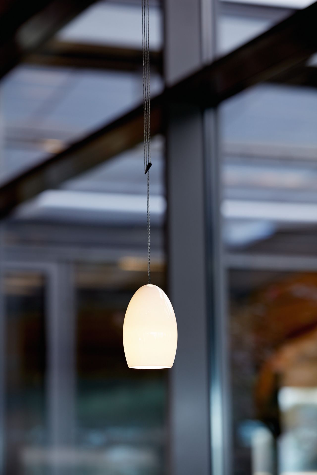 Oh China Pendant light Grau