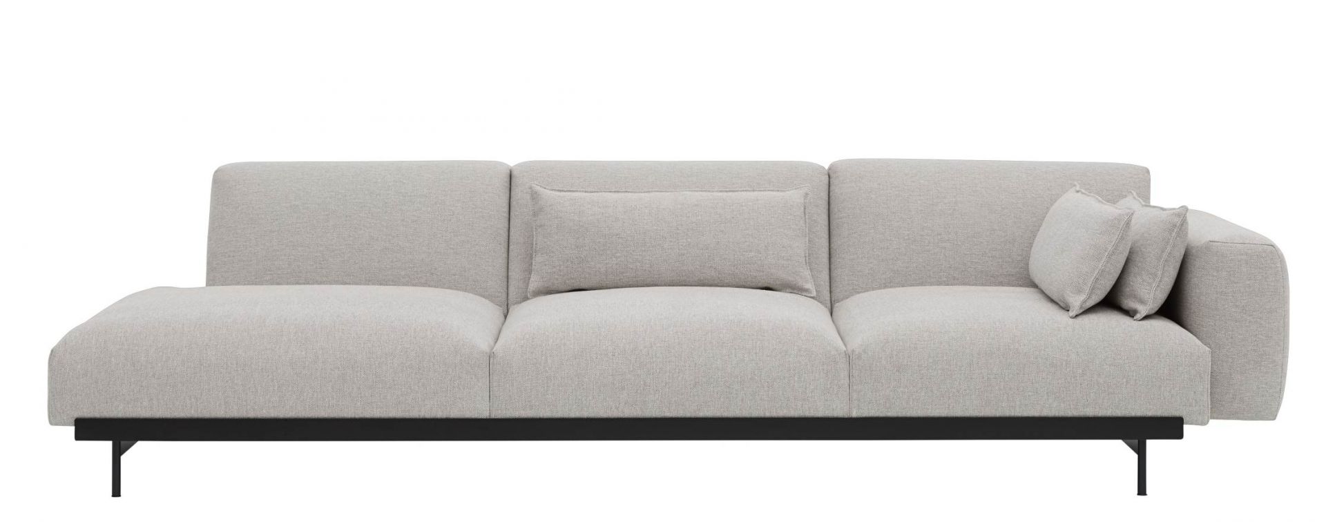 In Situ Modular Sofa 3-Seater Chaise Longue Muuto