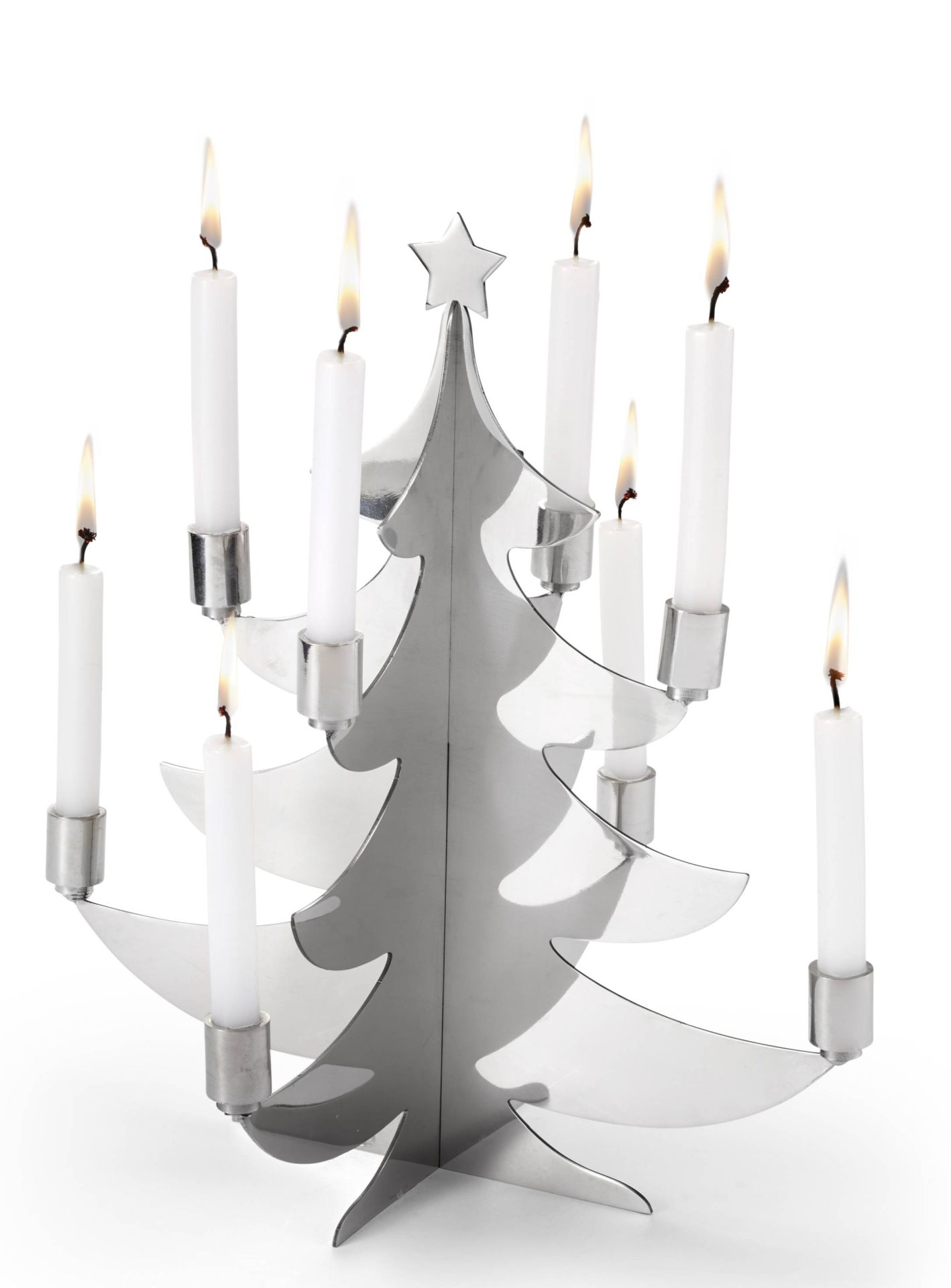 Grenoble Christmas tree for candles Philippi