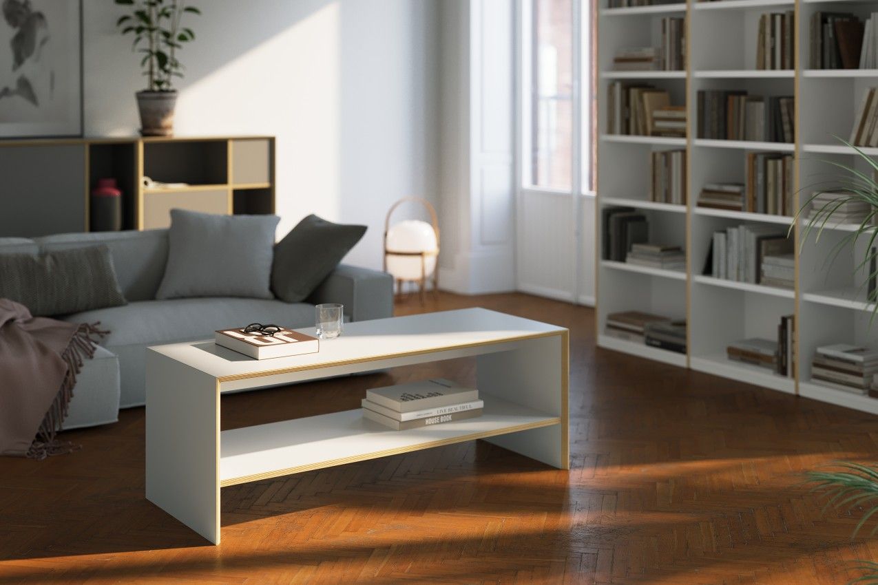 Bridge bench / side table Müller Möbelwerkstätten 