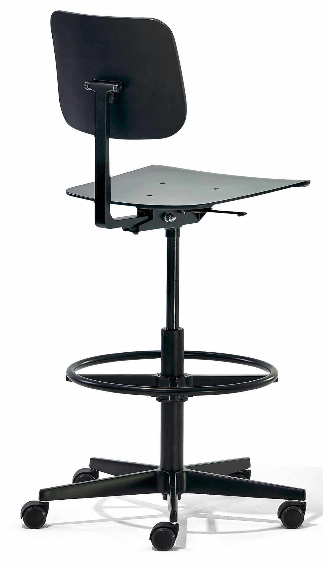 Mr. Square High Chair Adjustable Swivel chair Richard Lampert