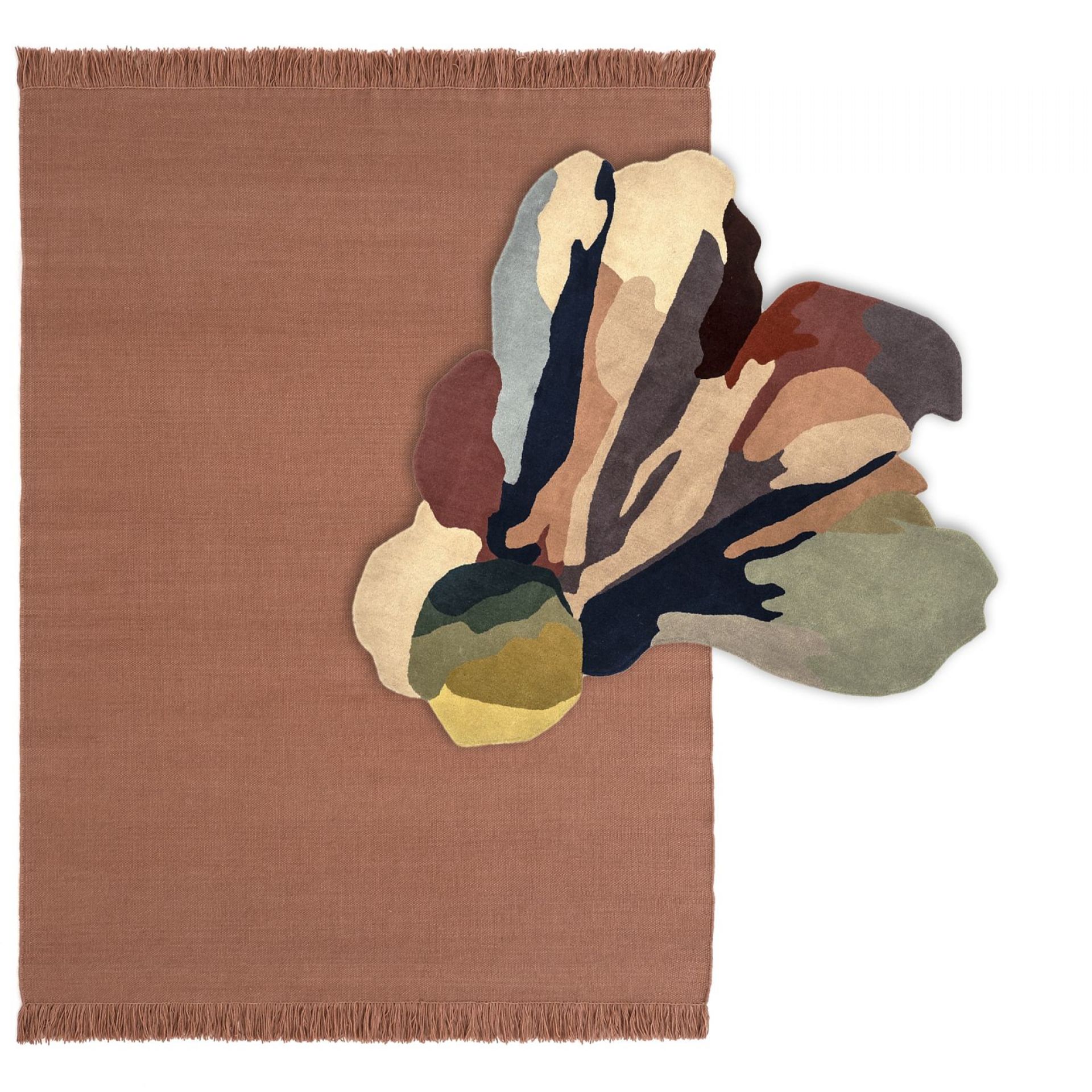 Flora Bloom 1 Carpet 150x166 cm Nanimarquina