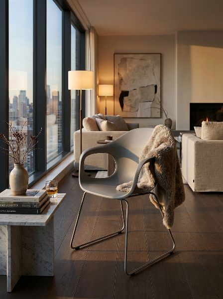 Elephantino armchair Kristalia sled base