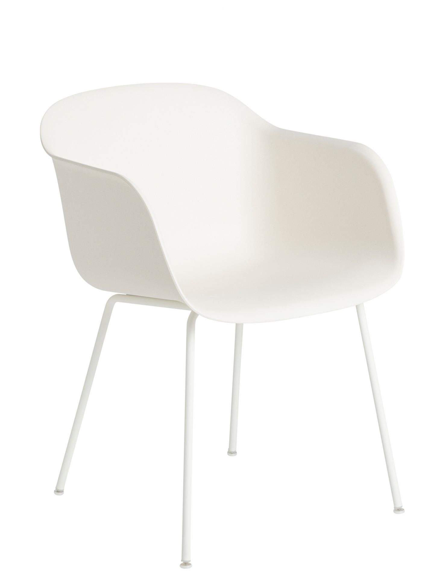 Fiber Armchair Tube Base Chair Muuto
