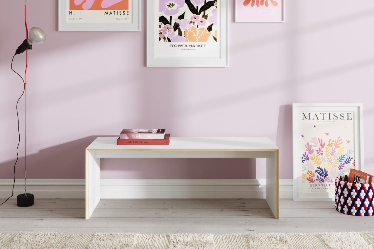 Bridge bench / side table Müller Möbelwerkstätten 