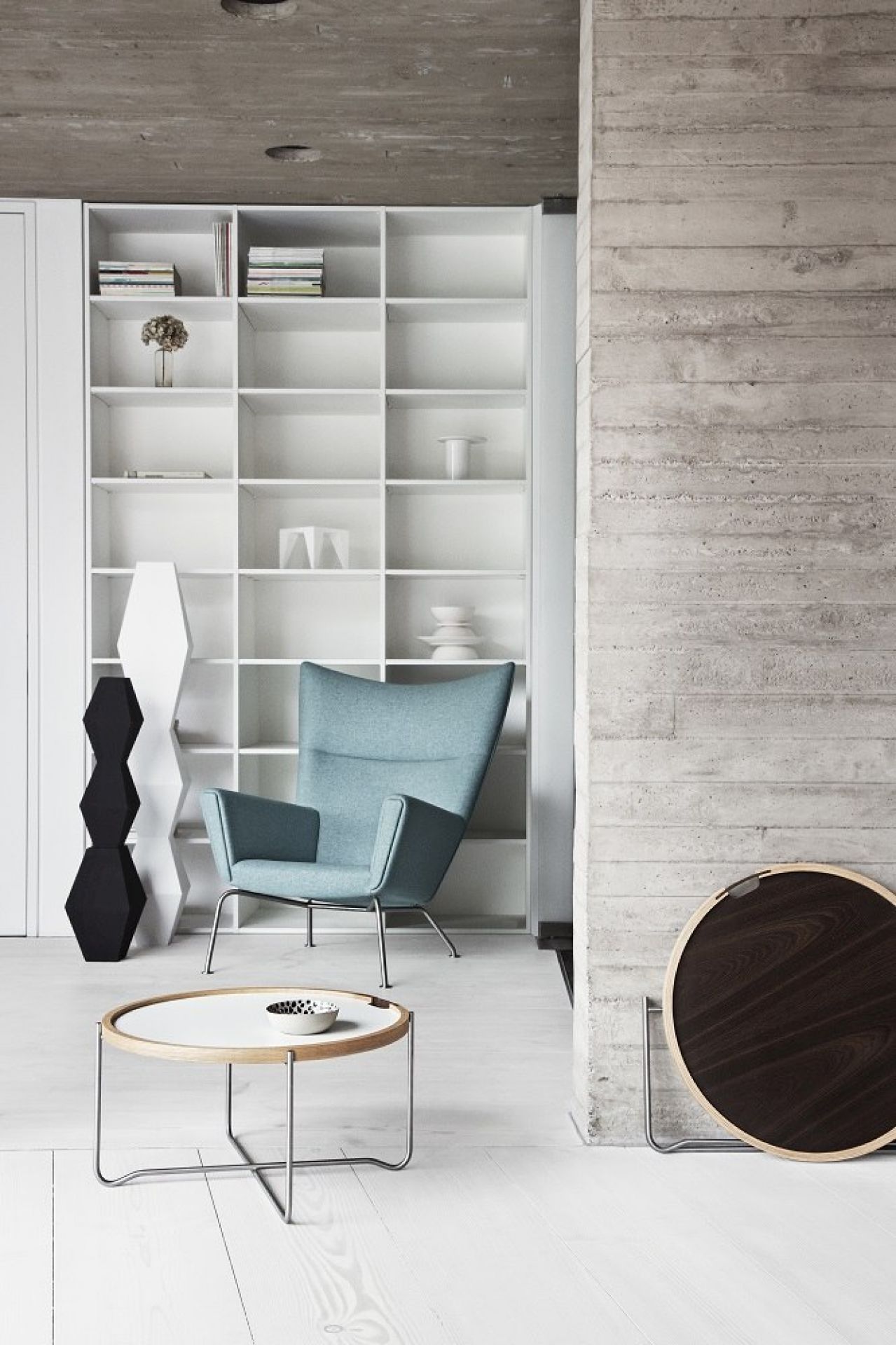 CH445 Wing chair armchair Carl Hansen & Søn