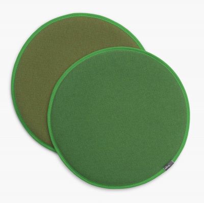 Seat Dot Sitzkissen Vitra-classic grün-forest / classic grün-cognac SINGLE PIECES