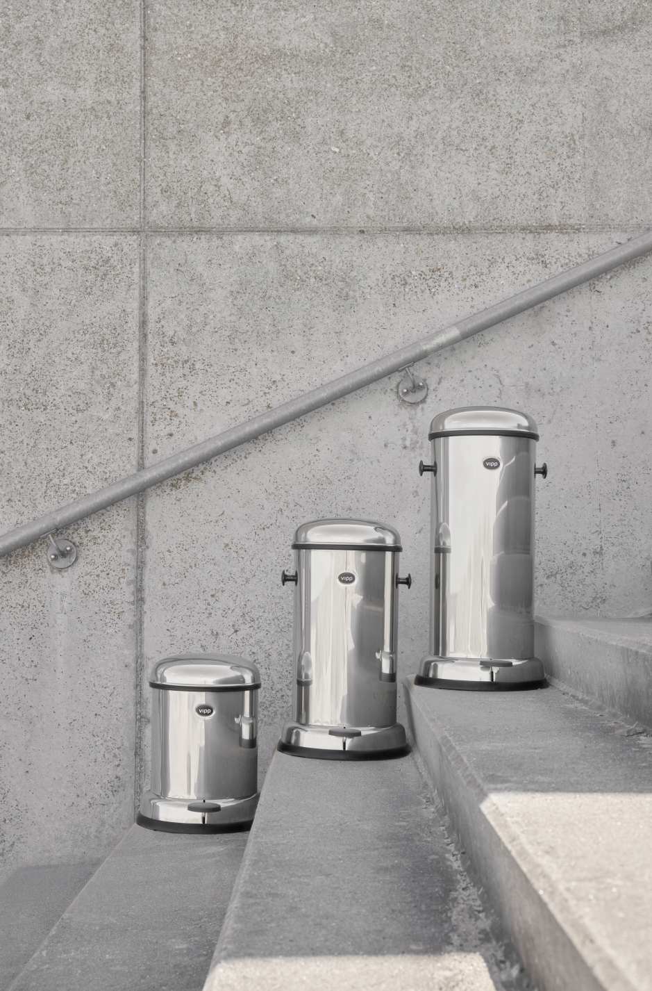 Bin pedal bin 8L stainless steel Vipp 