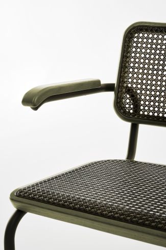 S 64 V Tubular steel classic cantilever chair Thonet