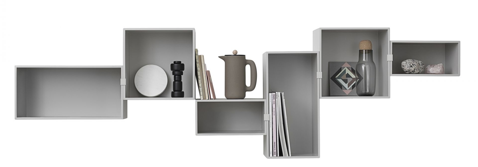 Mini Stacked Storage System 2.0 Shelf system Muuto
