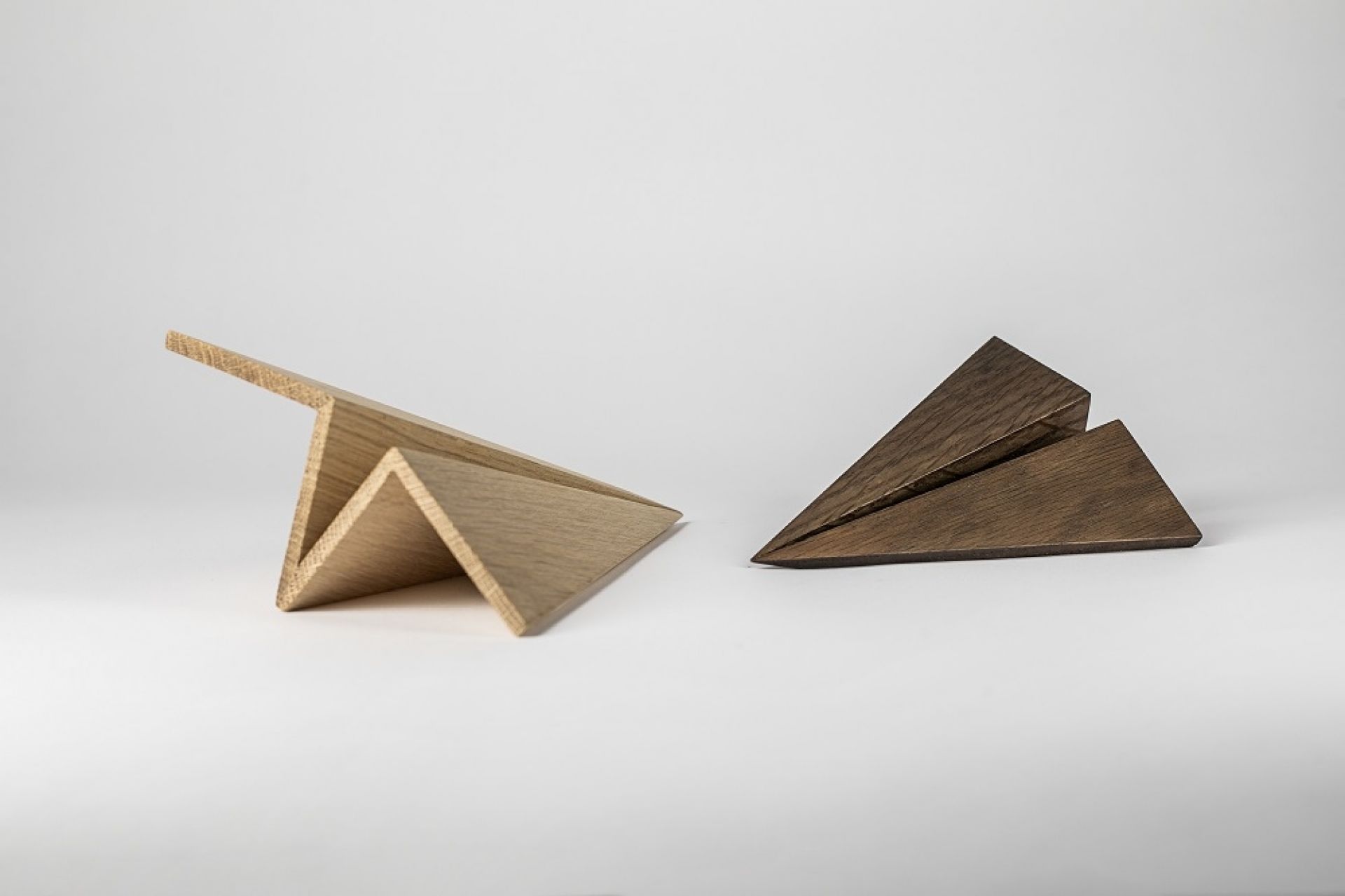 Maverick Paperplane Wooden figure Boyhood large Oak smoked SINGLE PIECES
