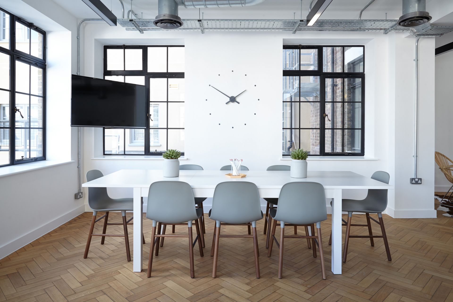 OJ wall clock gray nomon