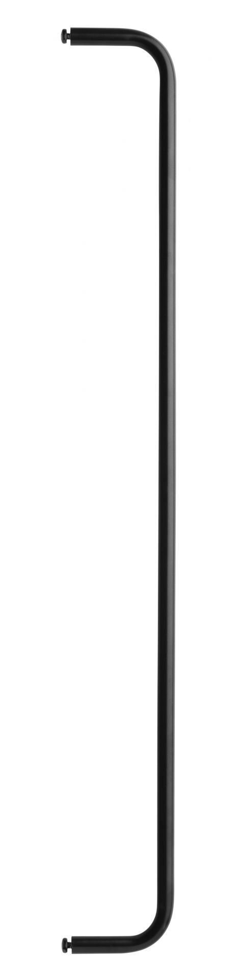Single Part Rods for Metal Shelf W 78 cm String Furniture Black