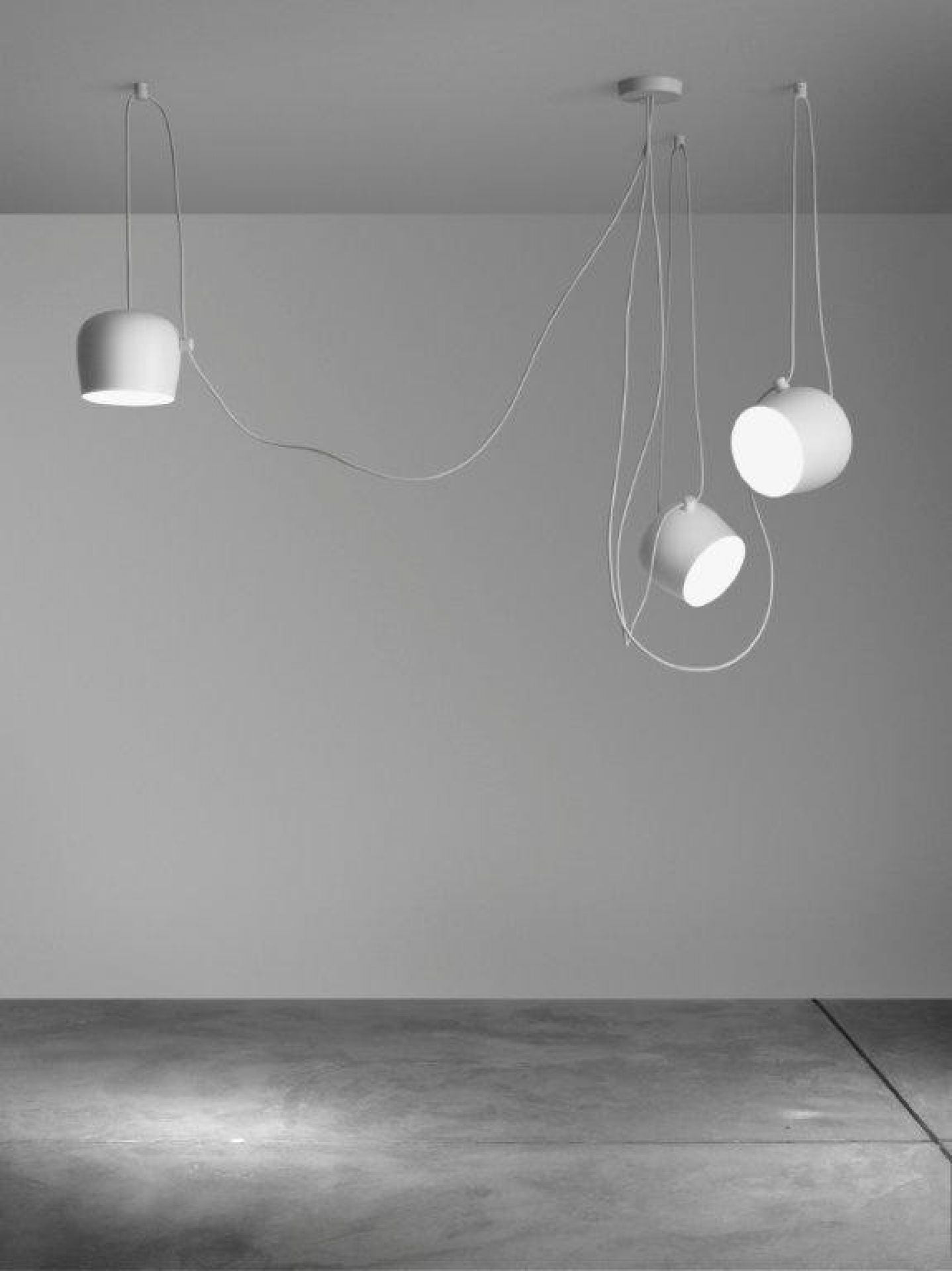 Aim 3-er Set Pendant light white Flos
