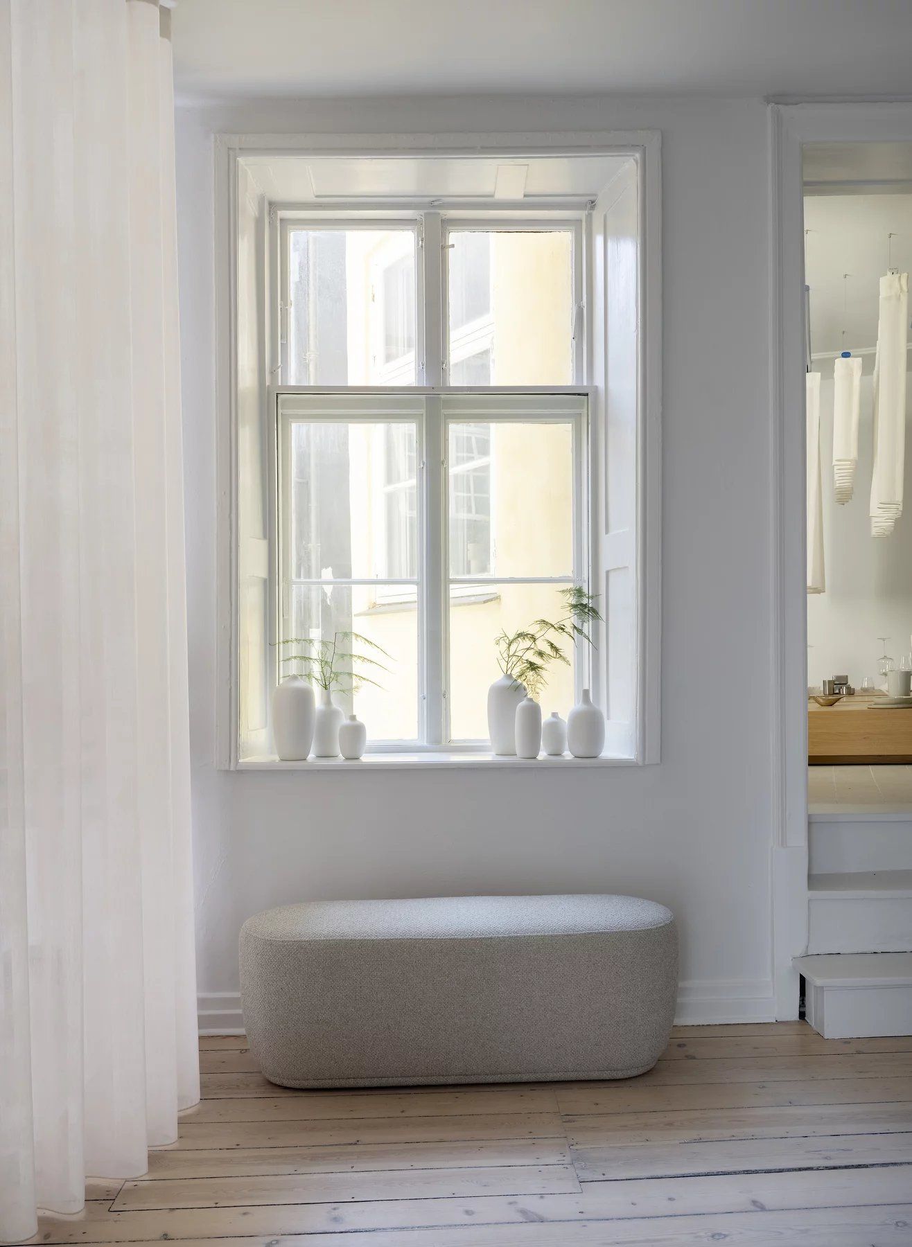 Kuon 2-seater sofa Blomus Boucla - Shitake 
