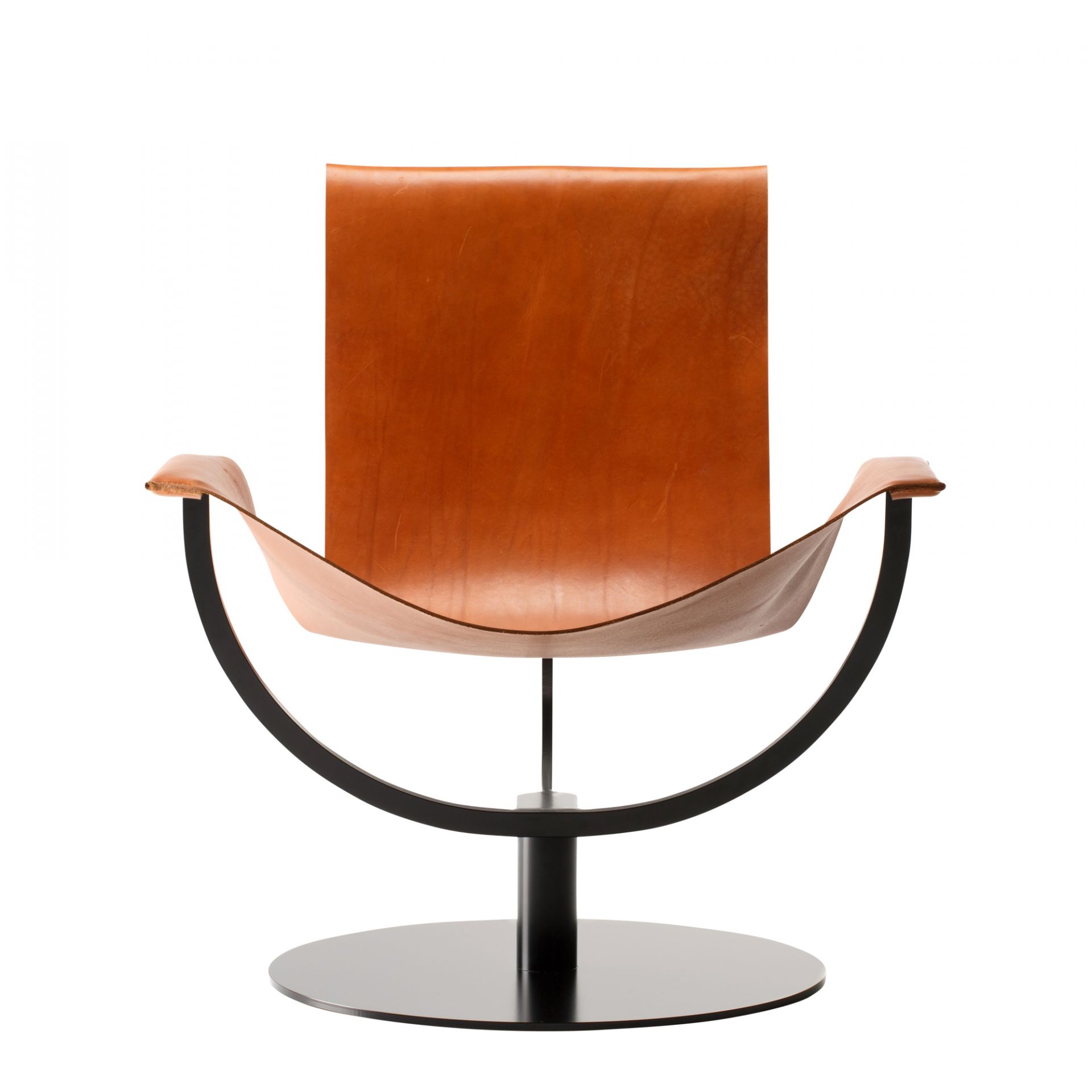 Arch Chair Armchair core leather Cognac Favius