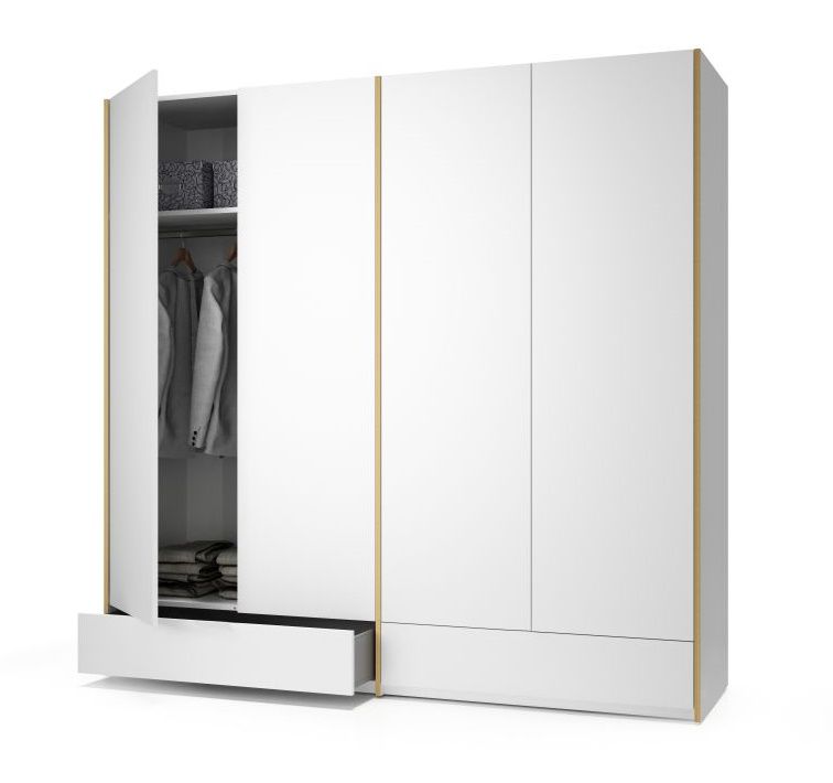 MODULAR PLUS wardrobe combination double wardrobe with 2 drawers Müller Möbelwerkstätten