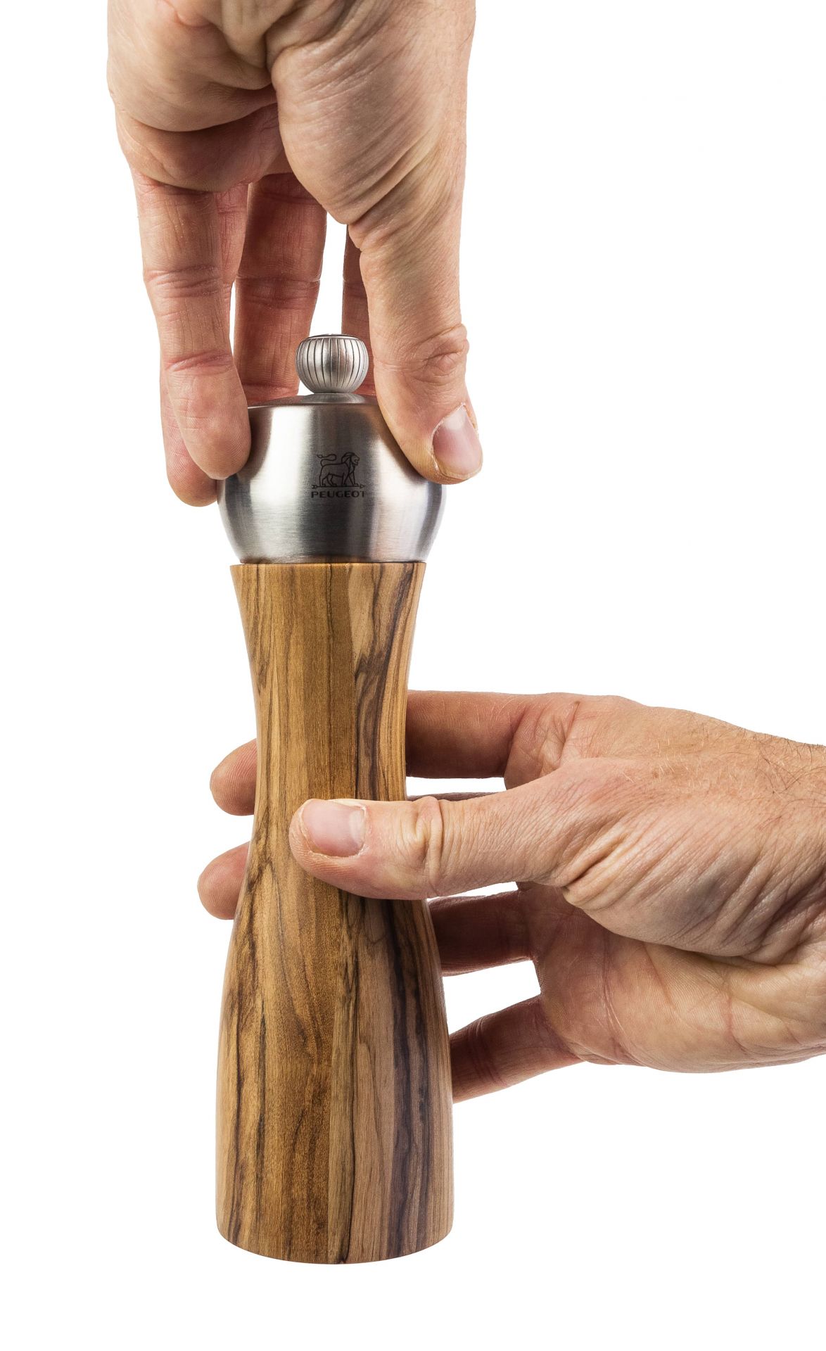 Fidji salt mill olive wood 20cm Peugeot SINGLE PIECES