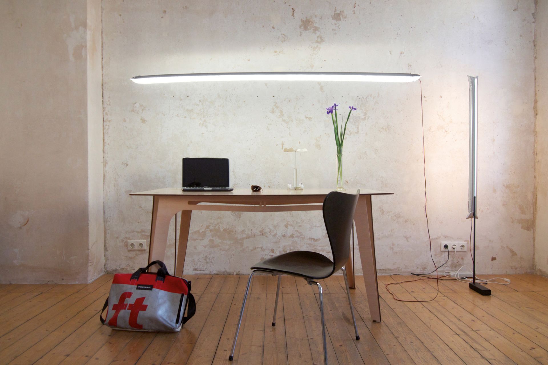 Blow Up Me Standing / hanging lamp silver Ingo Maurer