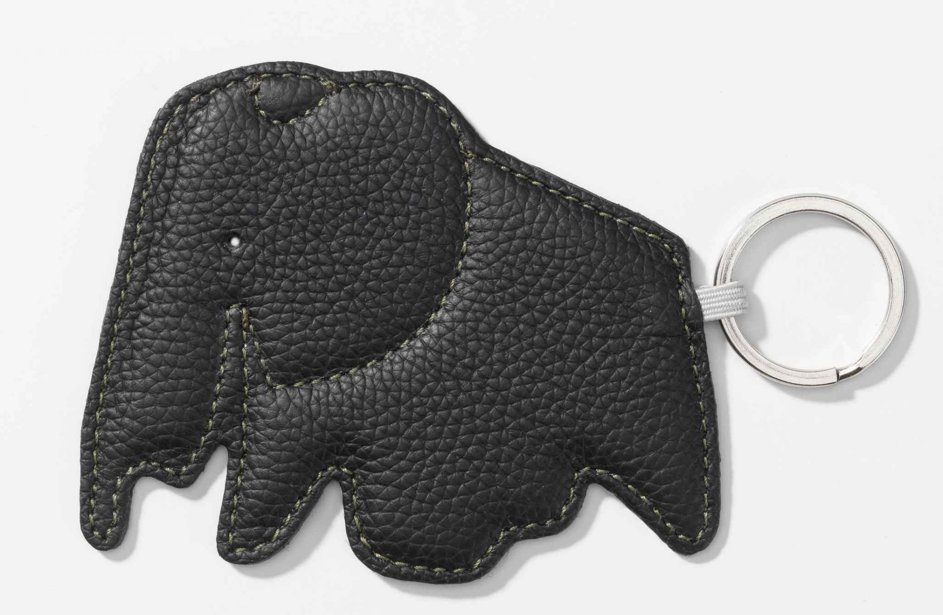 Keyring Keyring Elephant Vitra Nero