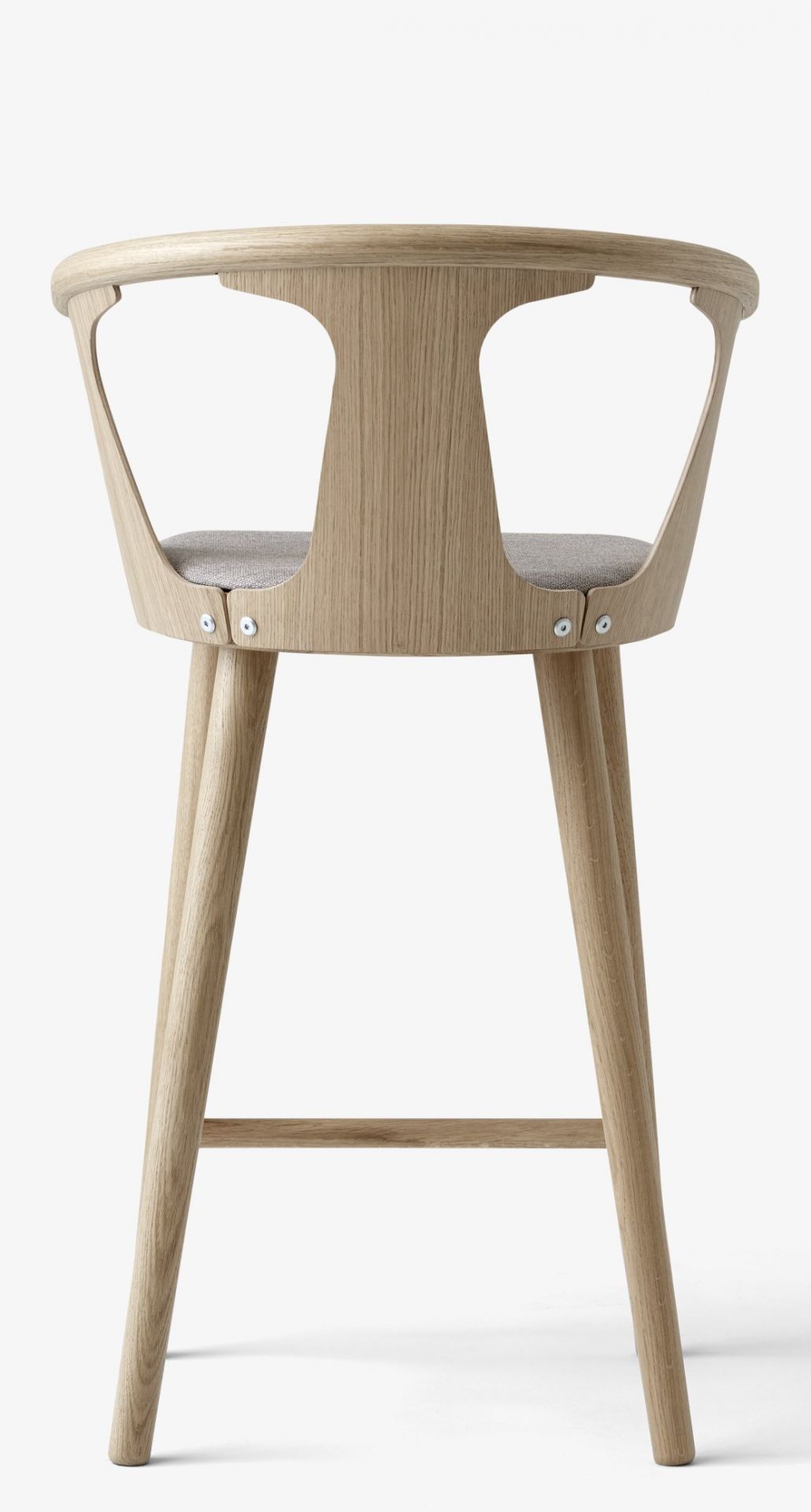 In Between Barstool Barstool SK10 with Seat cushion AndTradition