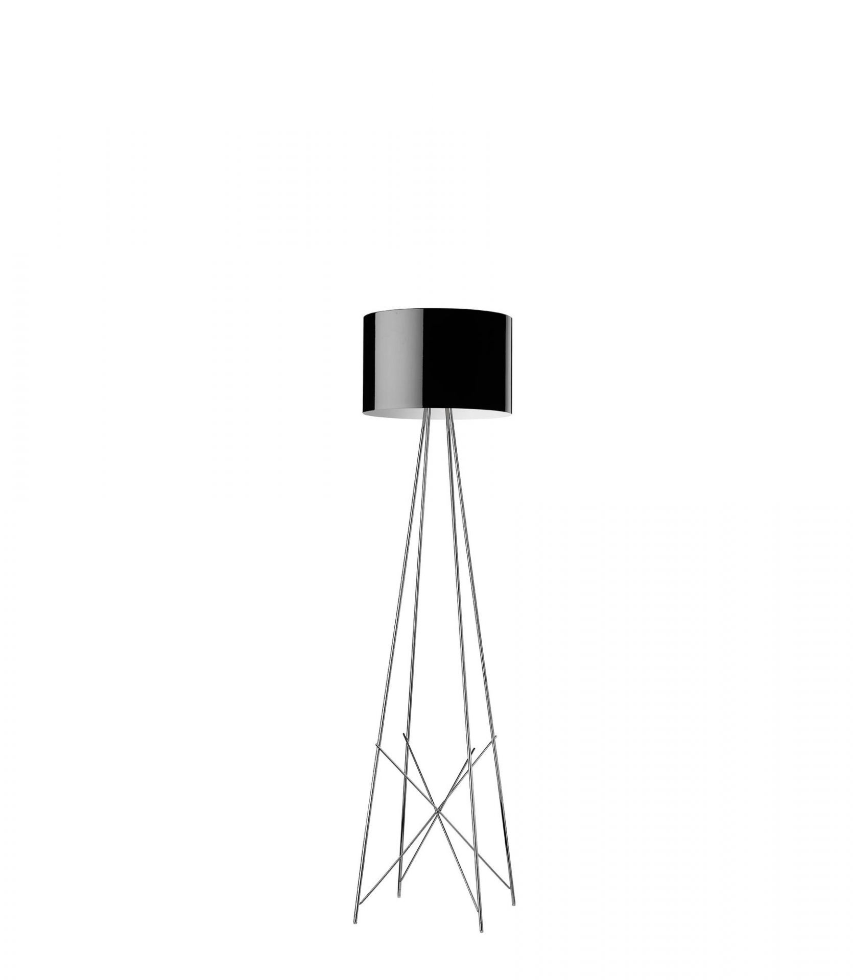Ray F2 Floor Lamp Flos black