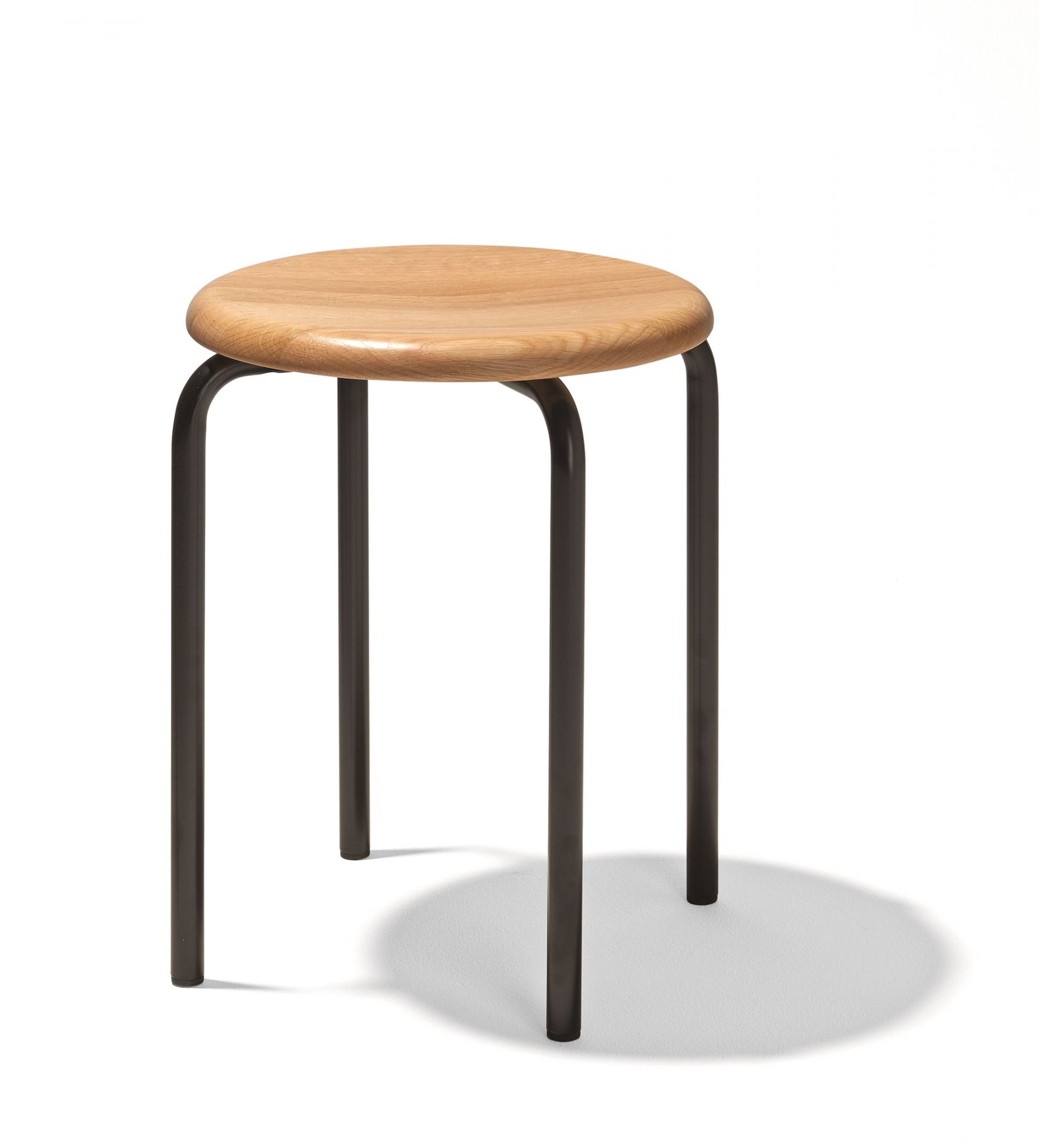 Tom Stacking stool Richard Lampert natural / black