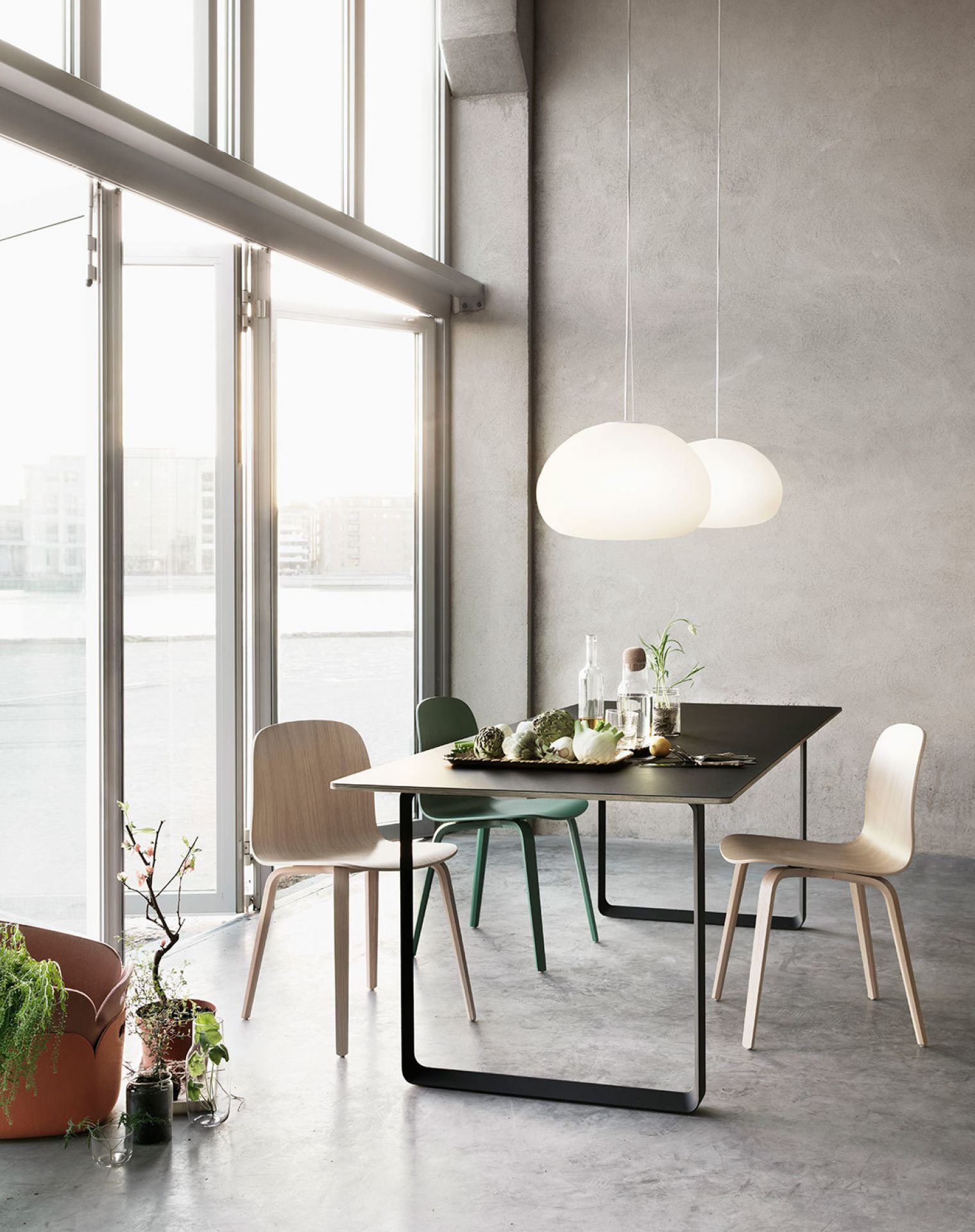 Visu Chair Wood Base Muuto