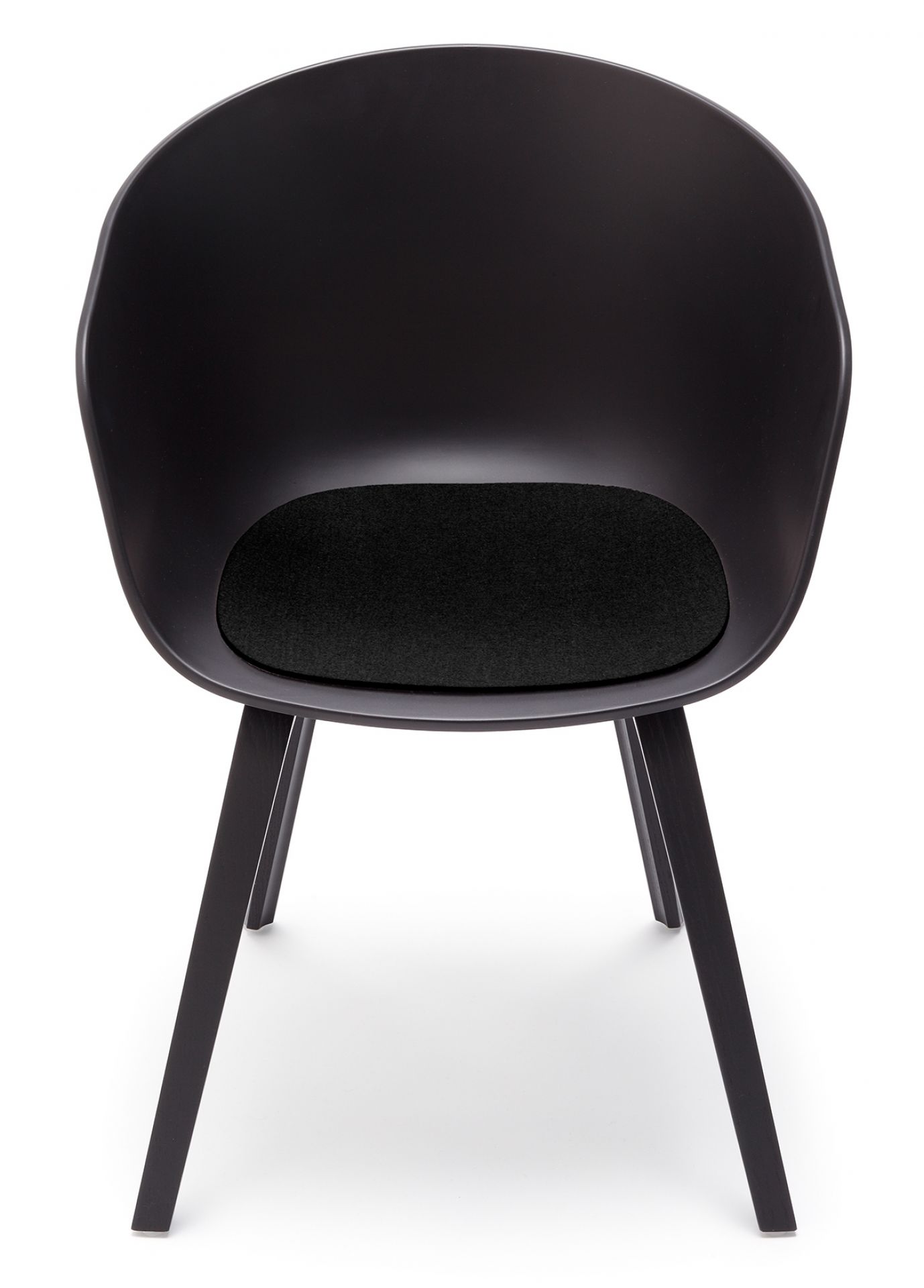 Seat Cover - Felt Cover About A Chair AAC22 / AAC 22 BLACK Hey Sign SINGLE PIECES