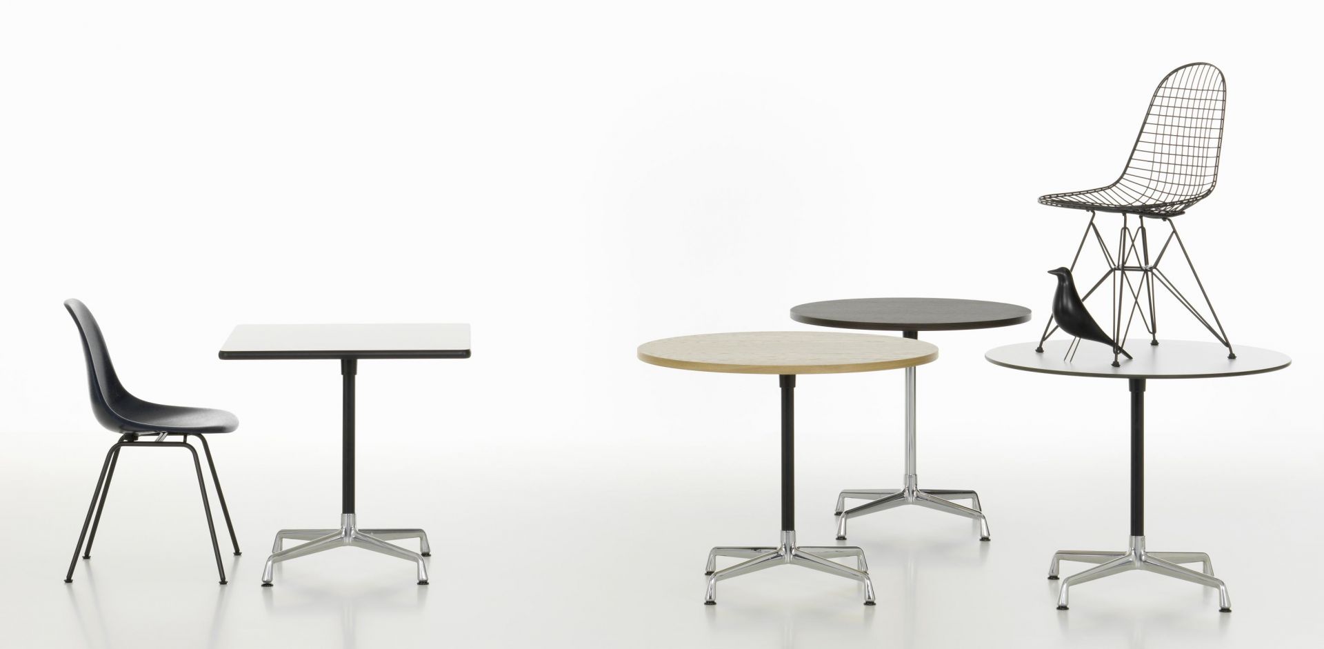 Eames Contract Table round Ø80 cm Vitra