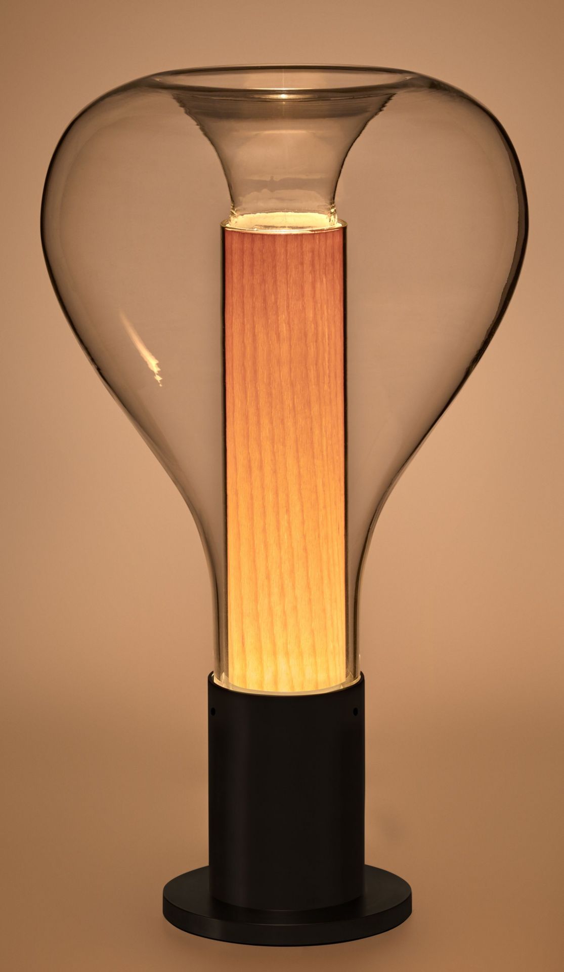Eris Table Lamp Aluminium Base Beech LZF Lamps