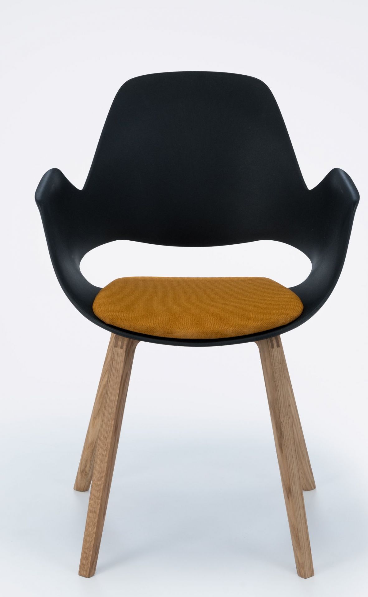 Falk Chair with Armrest Solid Oak Legs Houe