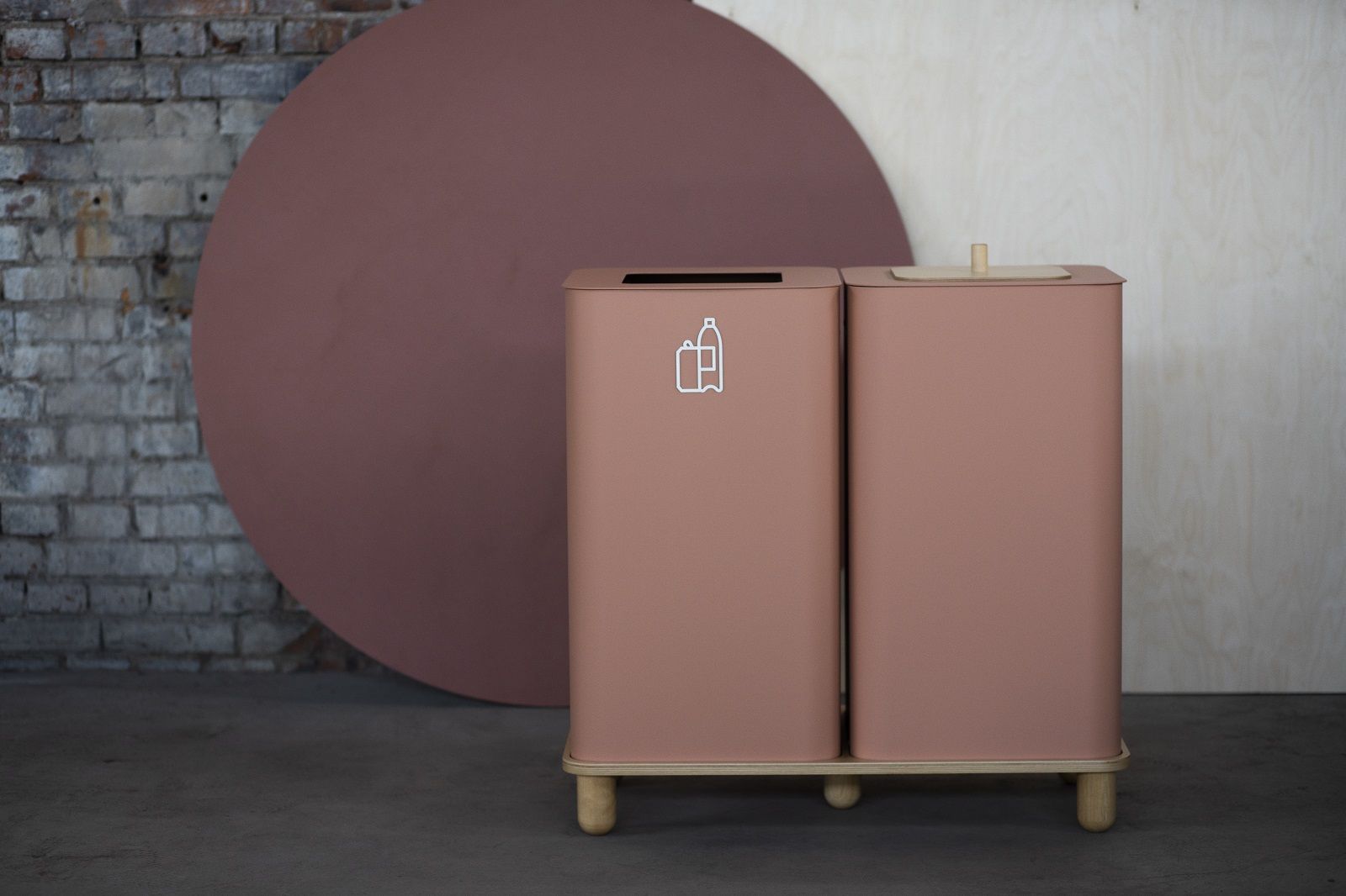 Arkad Bin waste bin / waste separation Mizetto QUICK SHIP