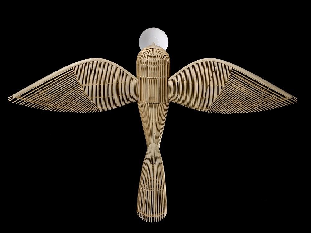 Big Bird / Birdy Suspension Lamp Sculpture LZF Lamps 
