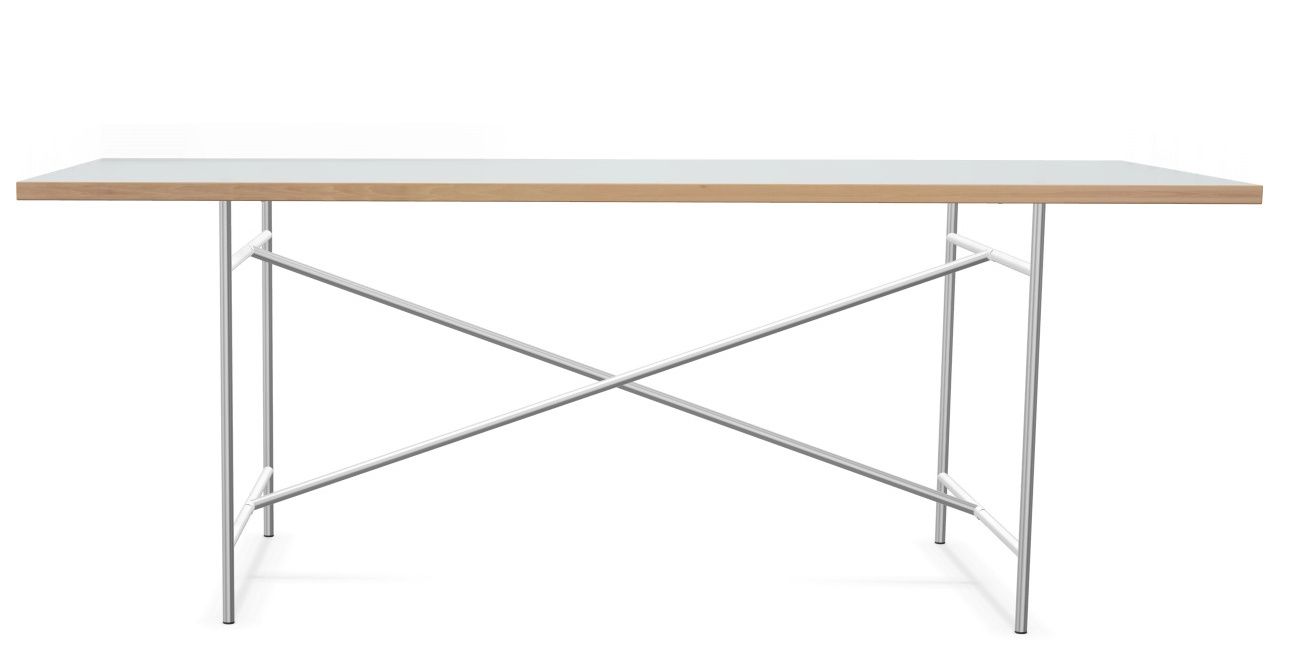 Eiermann 2 Dining Table Indoor Complete LINOLEUM FORBO ASH / OAK EDGE Richard Lampert SINGLE PIECES