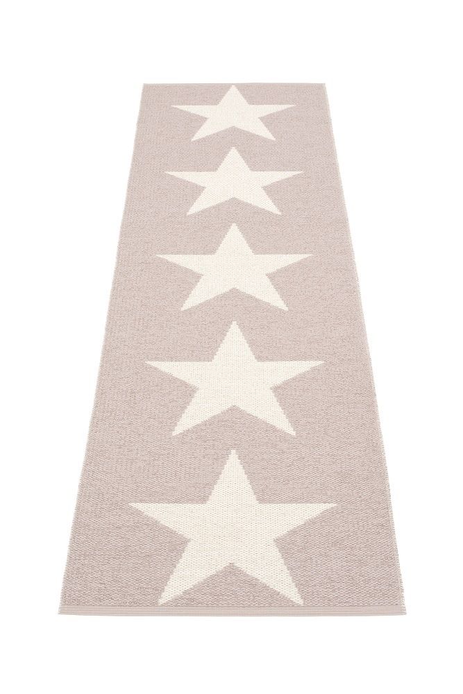 Viggo One Synthetic carpet 70x250 cm Pappelina Pale rosa