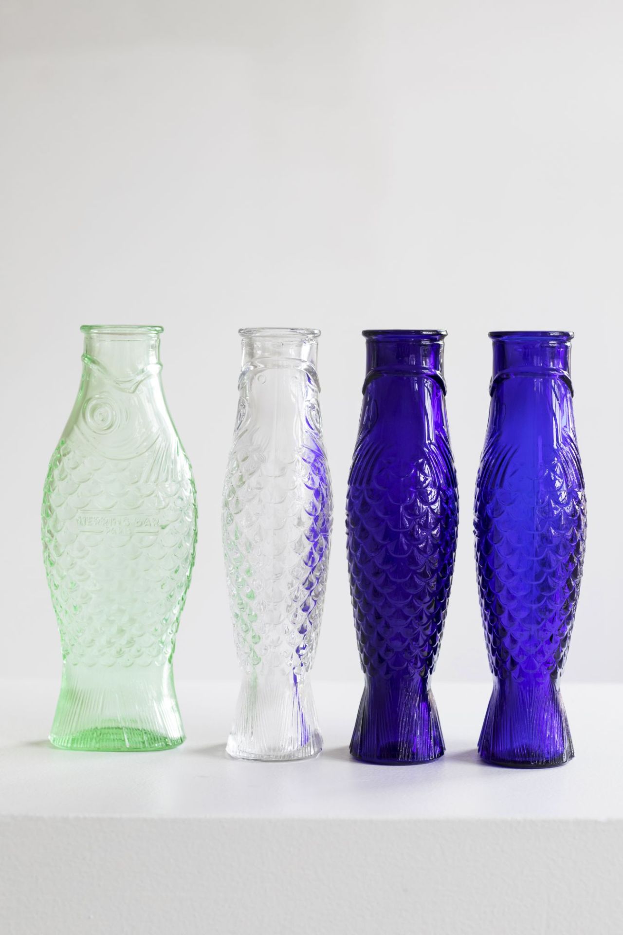 Fles Bottle Fish green Serax