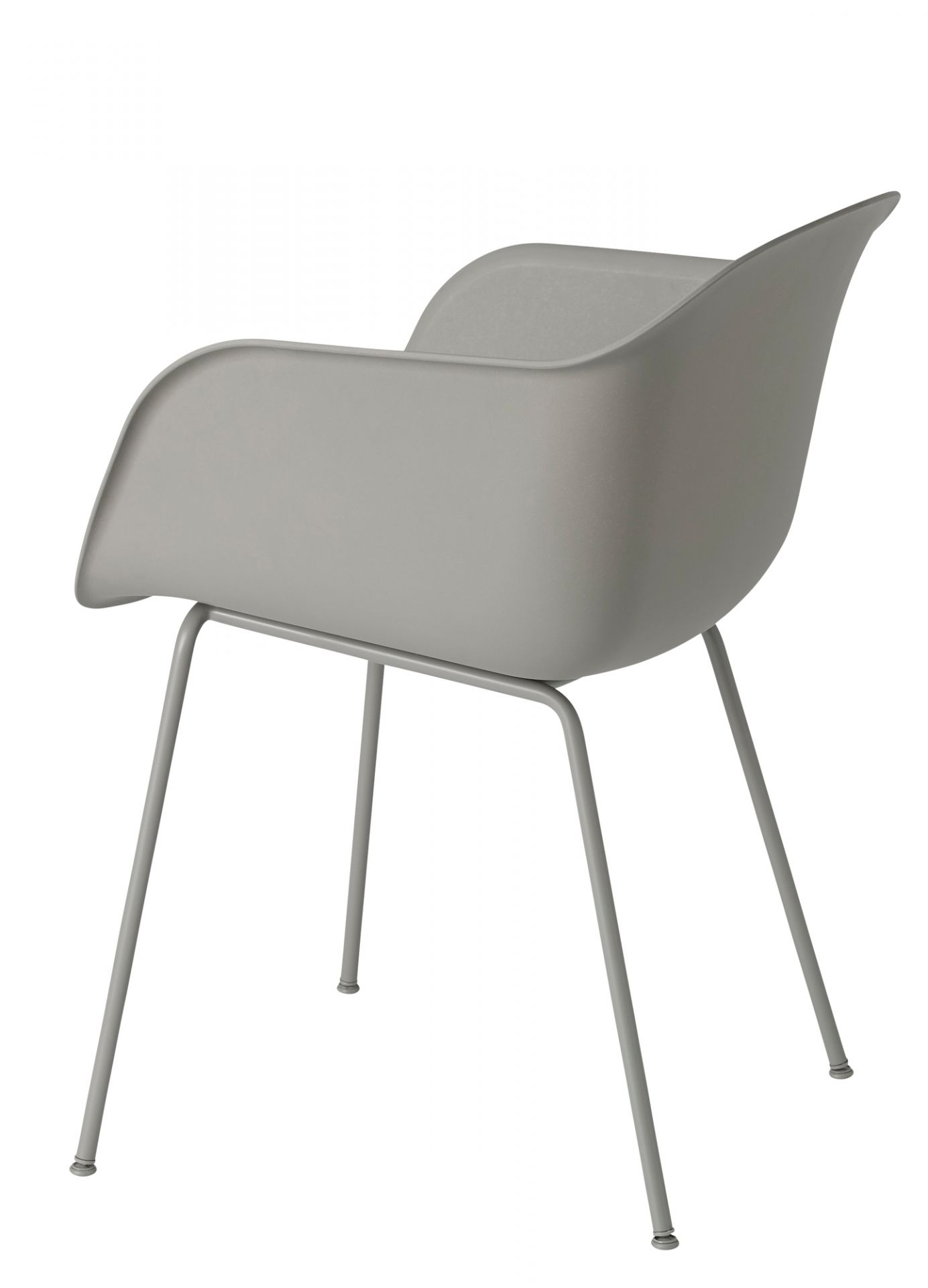 Fiber Armchair Tube Base Chair Muuto