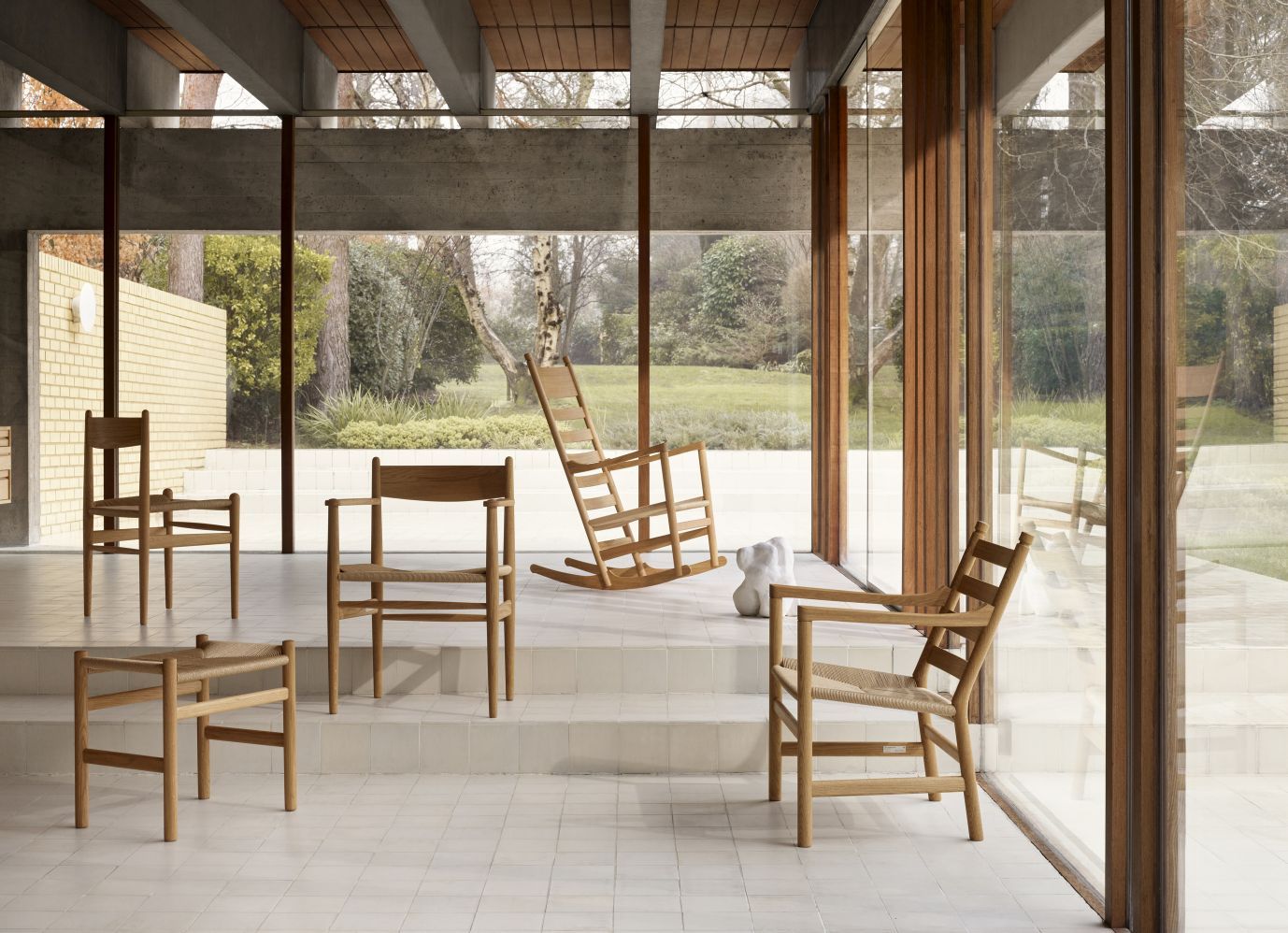 CH45 Rocking Chair - Oak oiled Carl Hansen & Søn