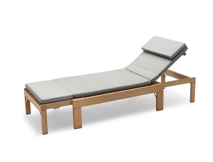 Riviera Cushion Seat Cushion for Riviera Sunbed Outdoor Skagerak Ash