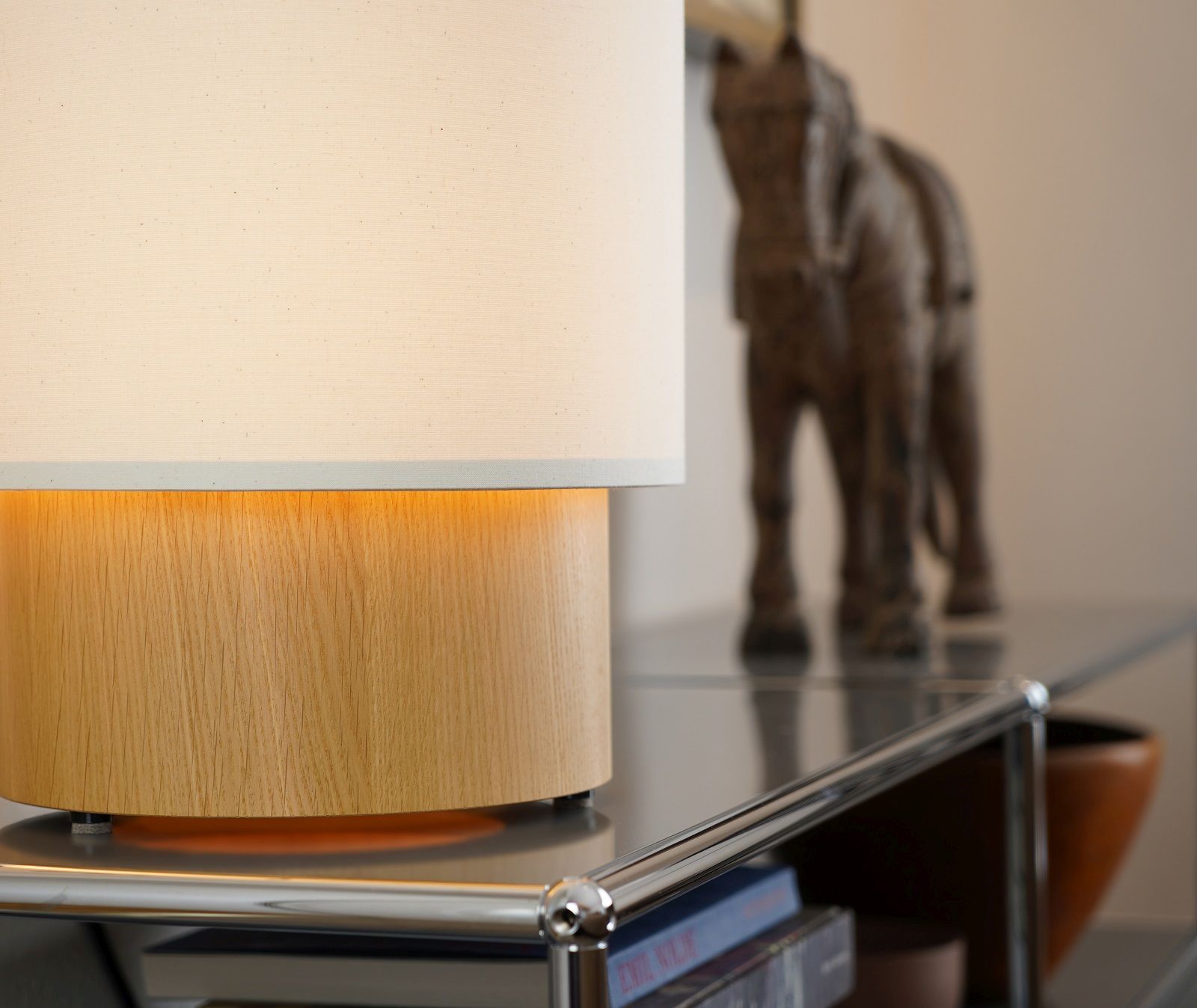 Hiro Floor lamp Floor lamp / Table lamp medium Maigrau