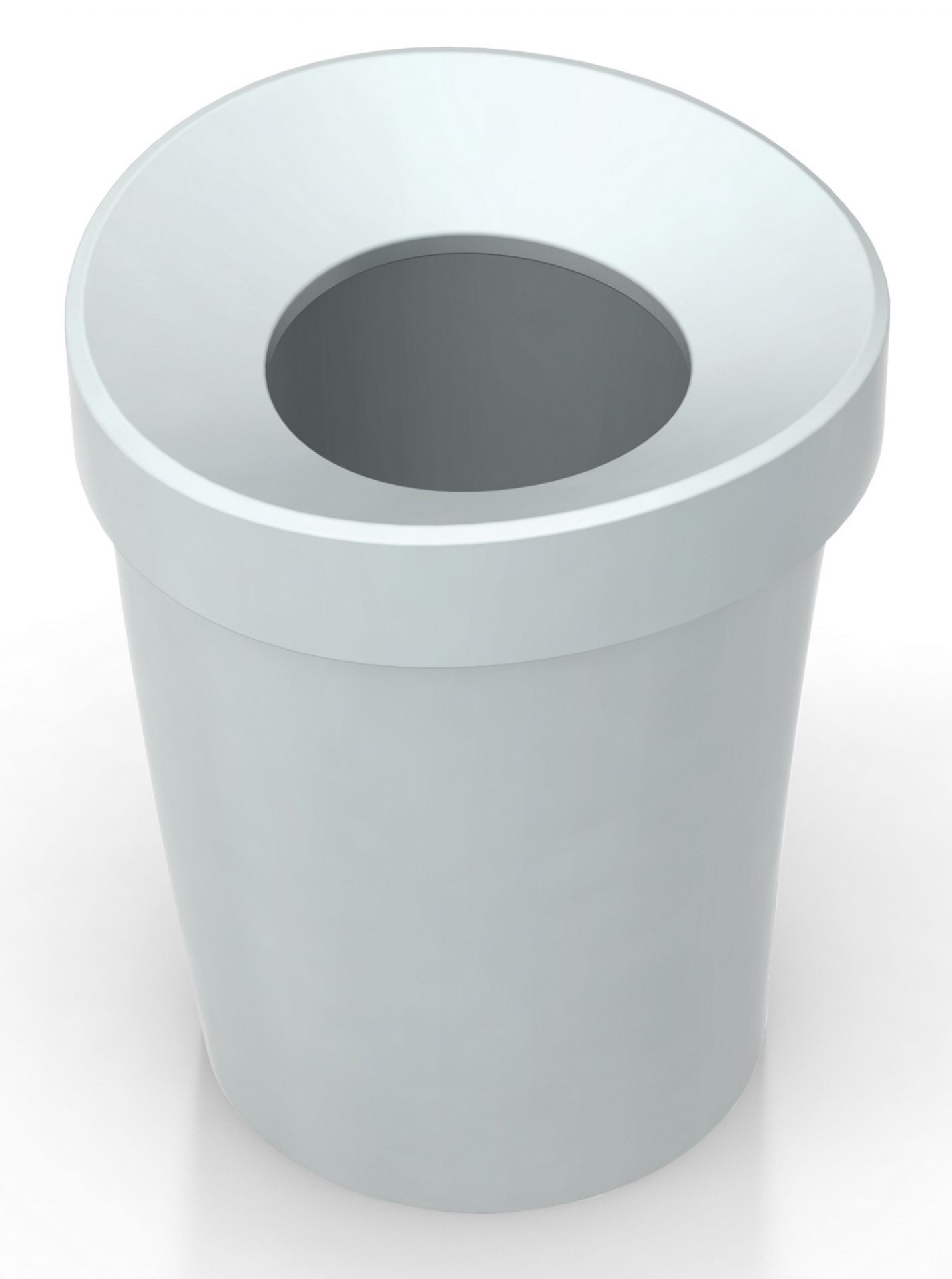 Happy Bin L Papierkorb Vitra-himmelgrau