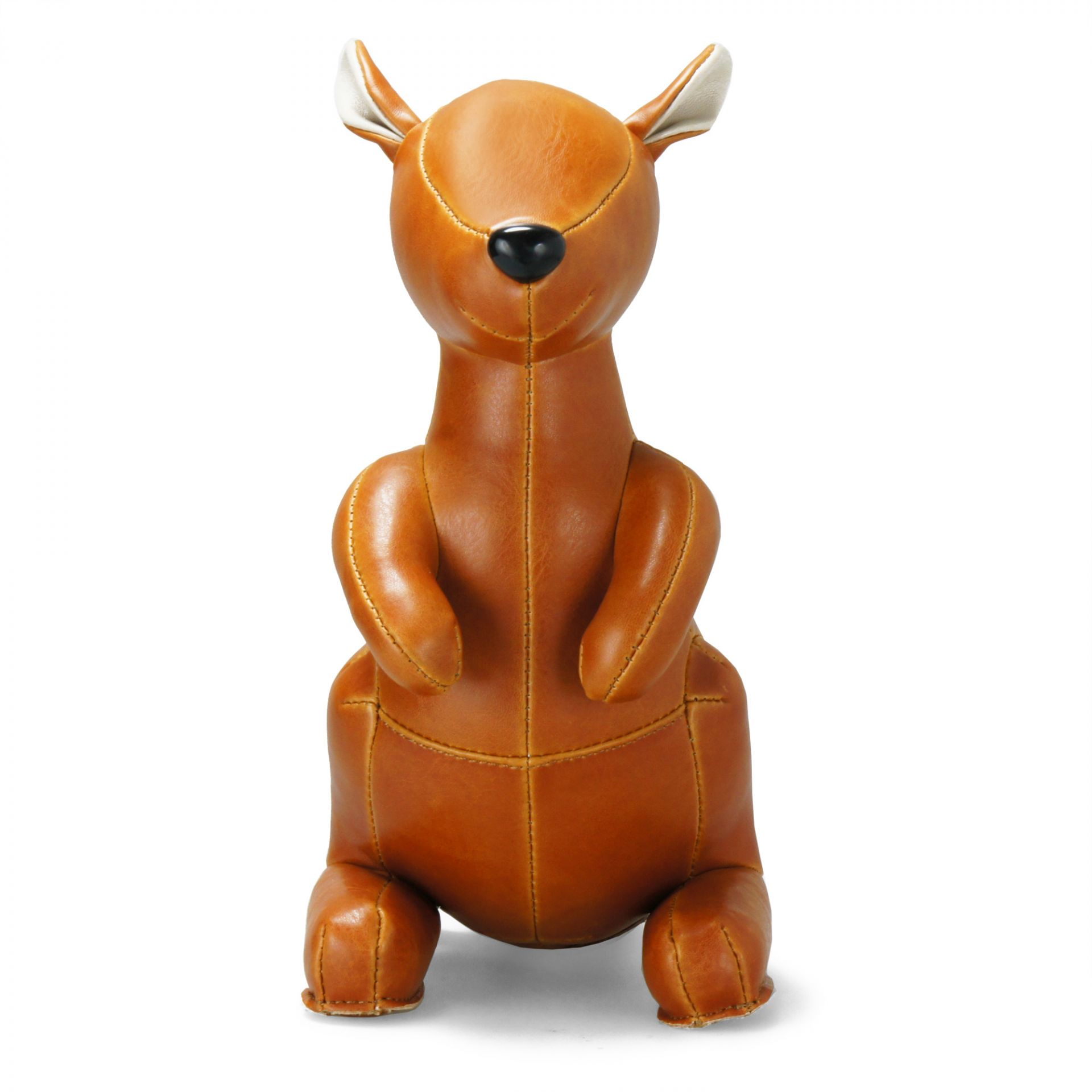 Bookend Kangaroo Kurio Tan/White Züny