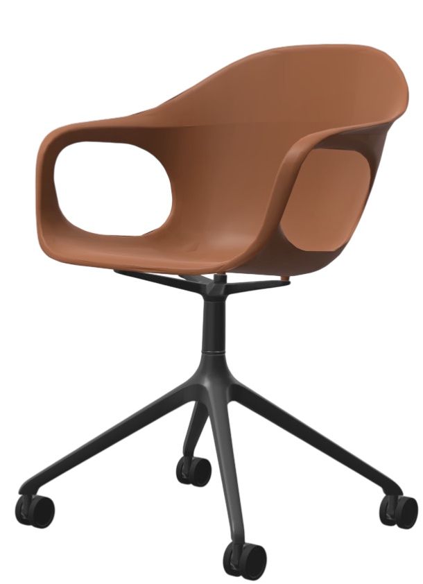 Elephantino armchair with castors Kristalia