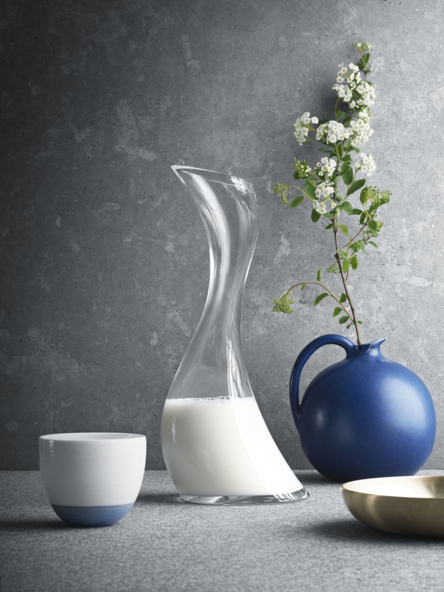 Cobra Carafe clear glass Georg Jensen SINGLE PIECES