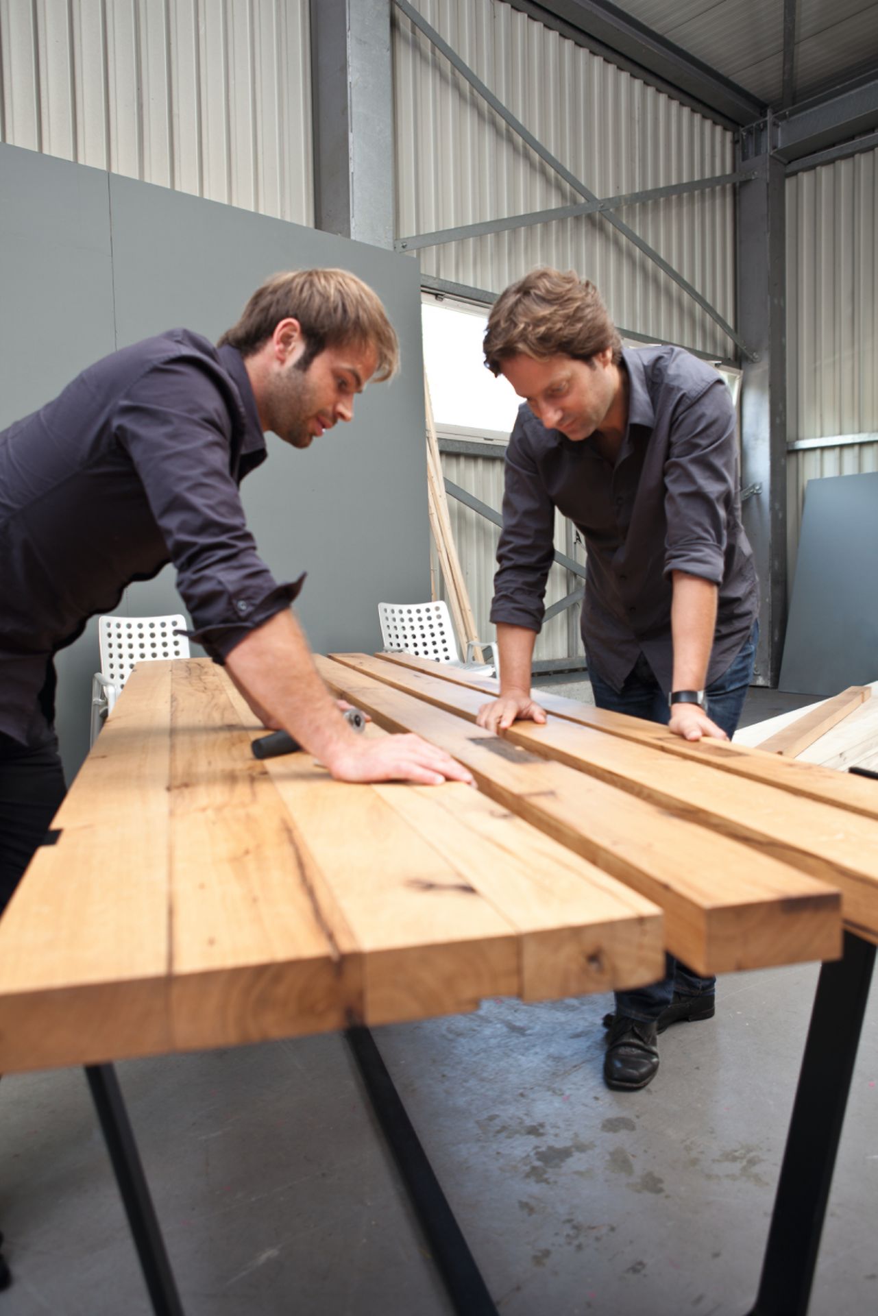 BB 11 Clamp table smoked oak Janua