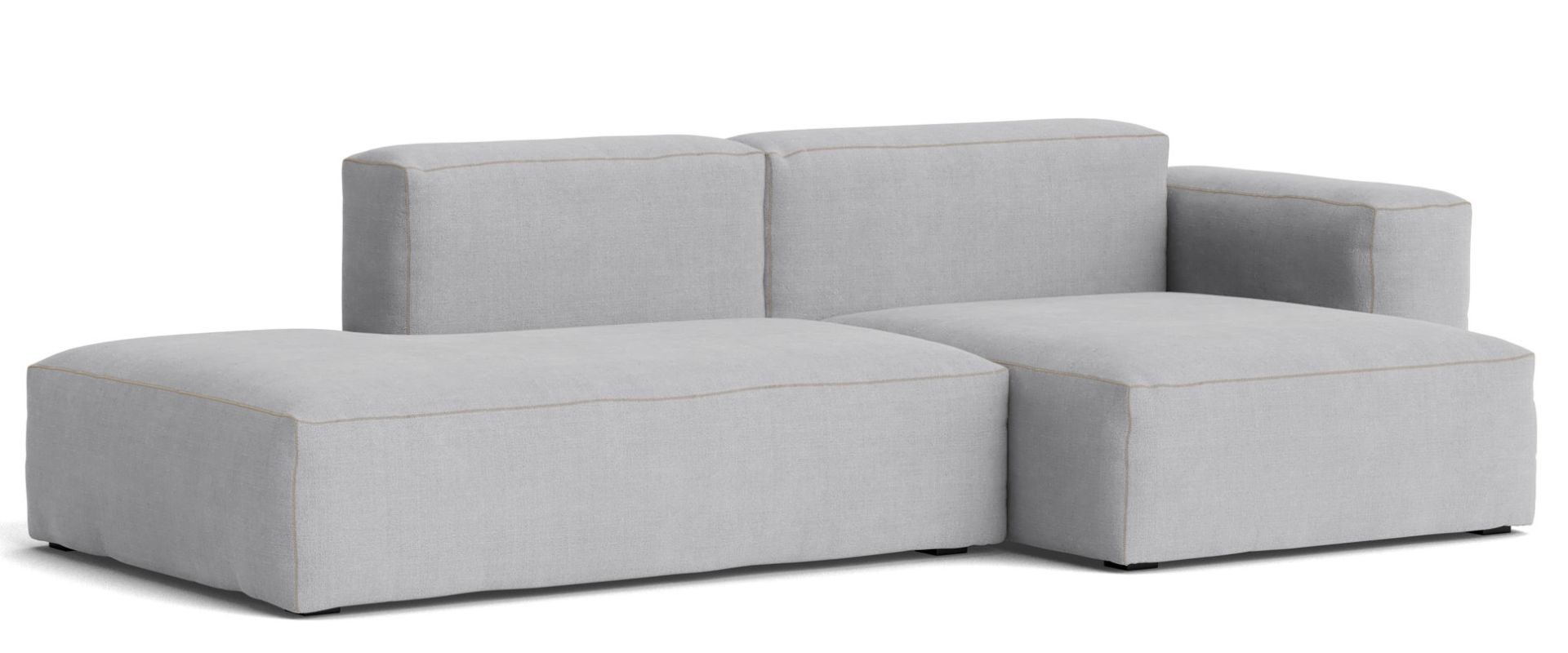 Mags Soft Sofa Low 2,5-seater Combination 3 with armrest right Hay