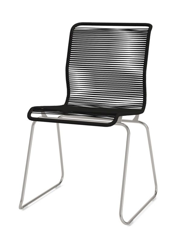Panton One Dining chair Outdoor Clark/Stainless steel Montana QUICK SHIP
