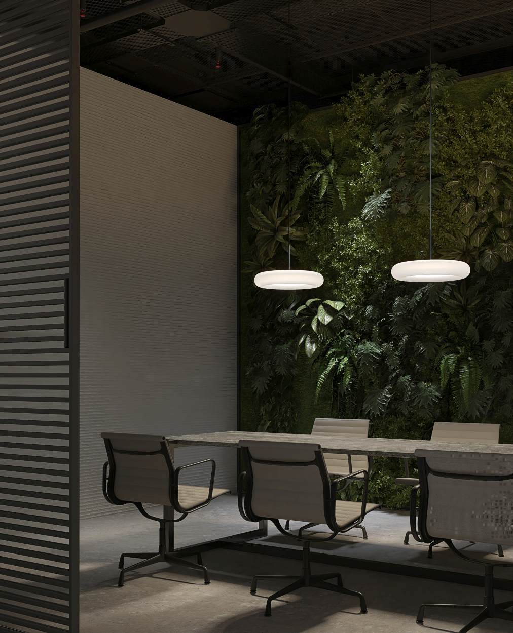 Oto pendant light Ø 45 cm Belux  